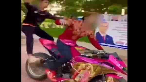 Video | चर्चेत येण्यासाठी स्पोर्ट बाईकवरुन स्टंटबाजी, मुंबई पोलिसांनी दाखवला इंगा, व्हिडिओ व्हायरल