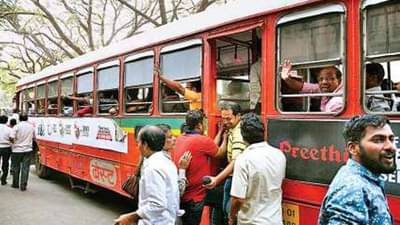 लोकल सुरू, पण बस स्टॉपवरील गर्दी कायम; वाचा कारण काय?