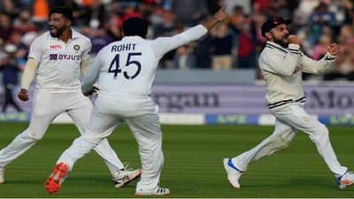 IND vs ENG : लॉर्ड्सवरील विजयानंतर विराट आणि रोहितचा आनंद गगनात मावेना, पाहा VIDEO