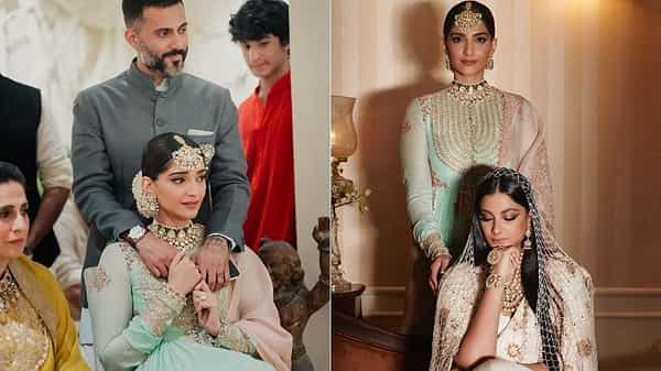 अनिल कपूरची धाकटी मुलगी रिया कपूर लग्नबंधनात अडकली आहे. रियानं 14 ऑगस्टला तिचा बॉयफ्रेंड करण बूलानीशी लग्न केलंय. रियाची बहीण सोनम कपूरनं लग्नाचे काही फोटो सोशल मीडियावर शेअर केले आहेत. बहिणीच्या लग्नात सोनम भावूक झालेली दिसली.