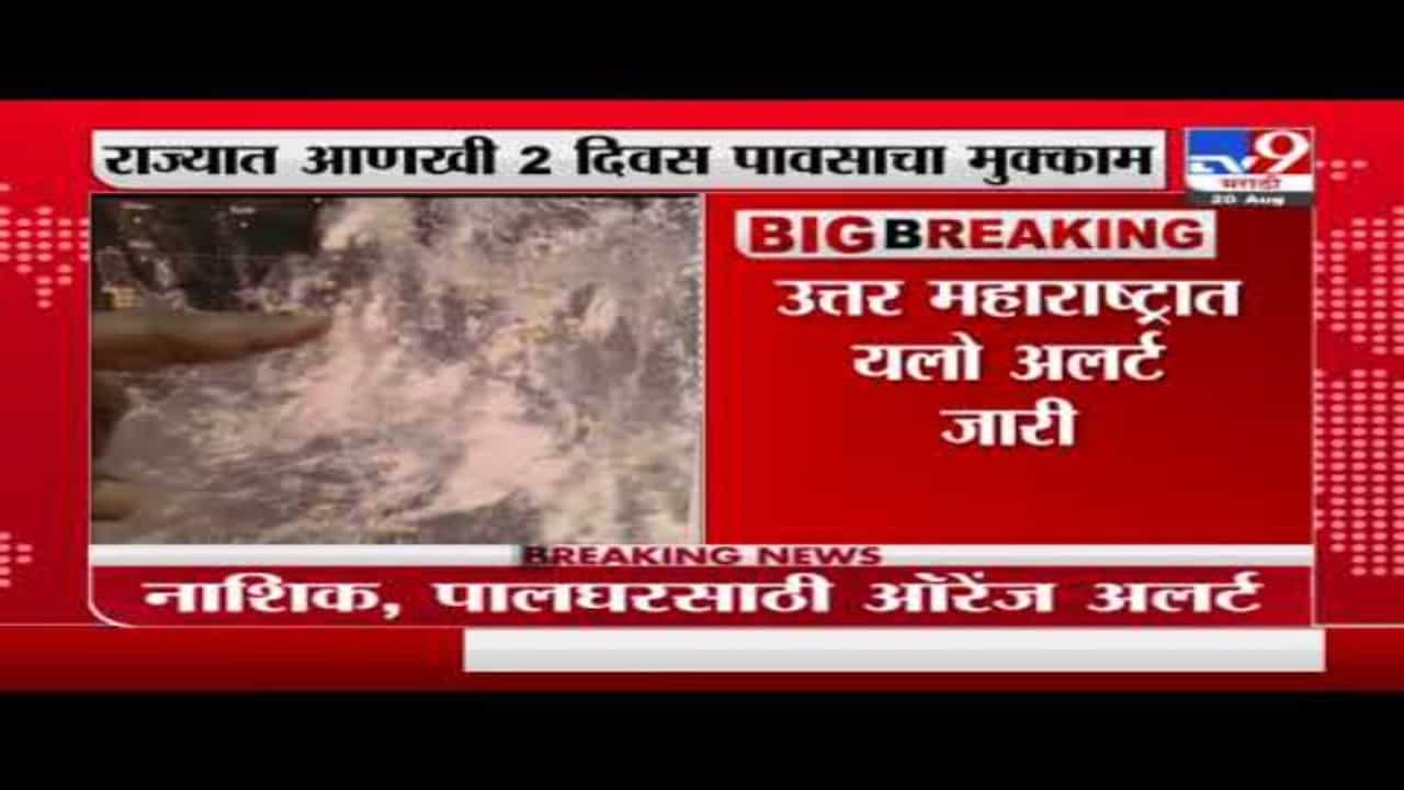 Heavy Rain Alert | राज्यात मुसळधार पावसाचा अंदाज, उत्तर महाराष्ट्रात यलो तर विदर्भात ऑरेंज अलर्ट