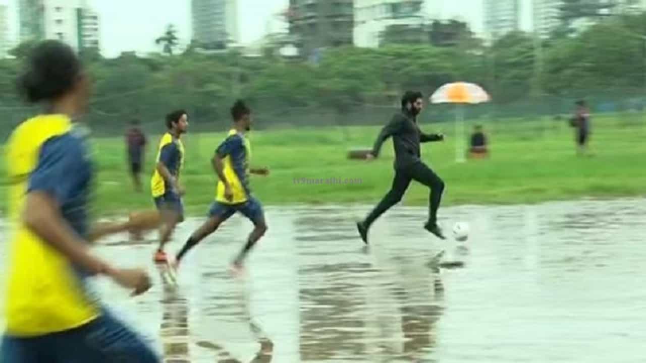 VIDEO : अमित ठाकरेंचे अप्रतिम पास, उत्कृष्ट गोल, फुटबॉलच्या मैदानात भन्नाट कौशल्य