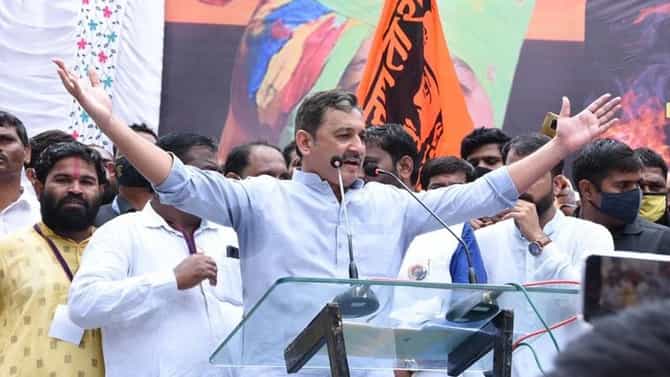 गुन्हा दाखल करायचा असेल तर माझ्यावर करा; खासदार संभाजी छत्रपती कडाडले
