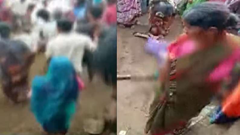 VIDEO : जादूटोण्याचा संशय, सत्तरी ओलांडलेल्या वृद्धांसह 7 जणांना खांबाला बांधून मारहाण