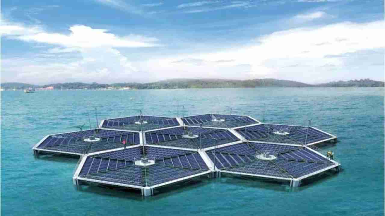 भारतातील हा तरंगता सौरउर्जा प्रकल्प पाहिलात का?