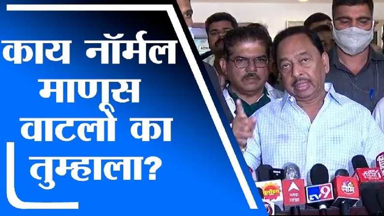 काय नॉर्मल माणूस वाटतोय का तुम्हाला? नारायण राणेंचा सवाल