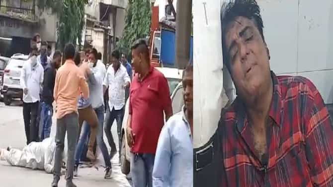 शिवसेना-भाजप मुद्द्यावरुन गुद्द्यावर, भाजप नगरसेवकाला मारहाण, तोंडाला काळंही फासलं!