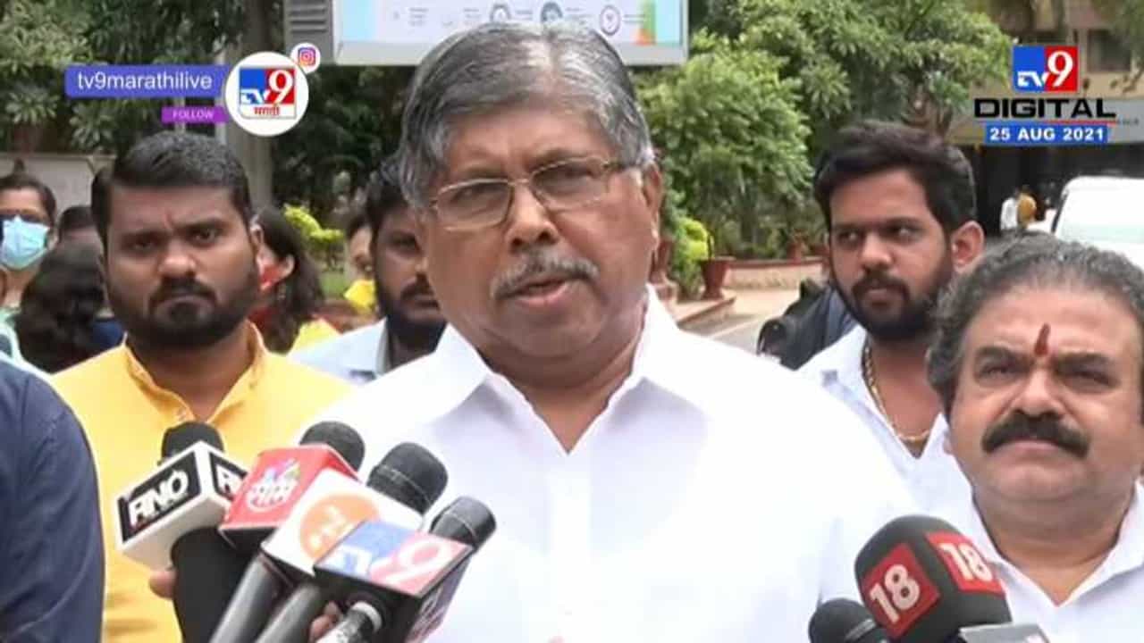 राणेंचं वाक्य चुकलं नाही, थोबाडीत मारली असती हा कॉमन संवाद : चंद्रकांत पाटील