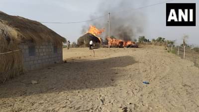 MIG -21 Crash : राजस्थानच्या बाडमेरमध्ये मिग-21 फायटर जेट क्रॅश, पायलट बचावला