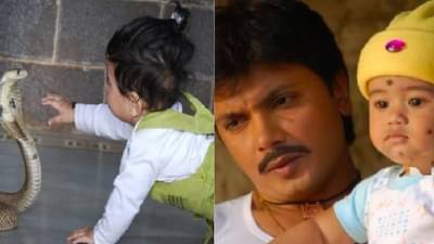 14 वर्षांपूर्वी नागासोबत सीन, आई कुठे काय करतेच्या सेटवर मिलिंद गवळींचं त्या बालकलाकाराशी रियुनियन