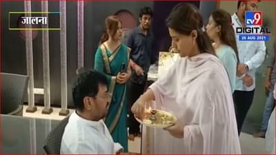 Jalna | माजी मंत्री अर्जुन खोतकरांना खासदार प्रीतम मुंडेंचं रक्षाबंधन