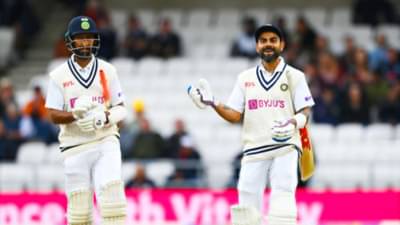 IND vs ENG : रोहितचं अर्धशतक, पुजारा शतकाच्या उंबरठ्यावर, दुसऱ्या डावात भारताची 2 बाद 215 धावांपर्यंत मजल