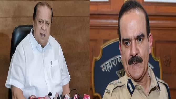 खाकी वेषातील दरोडेखोर परमवीर सिंग यांच्या मुसक्या आवळणं गरजेचंं, हसन मुश्रीफ आक्रमक