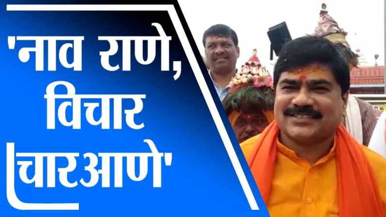 नावात राणे, विचार चार आण्याचे, शिवसेना नेते बबनराव थोरात यांचं टीकास्त्र