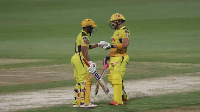 SRH vs CSK Live Score, IPL 2021 : चेन्नईचा हैद्राबादवर दमदार विजय, प्लेऑफमधील स्थानही केलं पक्कं