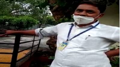 VIDEO : शेतकऱ्याकडून 3 हजारांची लाच मागणारा अधिकारी कॅमेऱ्यात कैद, बुलडाण्यातील धक्कादायक घटना