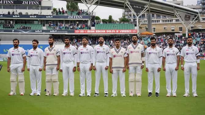 IND vs ENG : भारतीय खेळाडू हाताला काळी फित बांधत उतरले मैदानात, हे आहे कारण