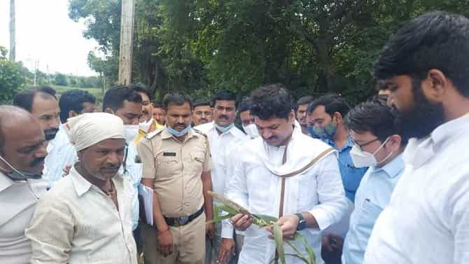 नुकसान झालेला एकही शेतकरी शासकीय मदतीपासून वंचित राहणार नाही, धनजंय मुंडेंकडून शेतकऱ्यांना धीर