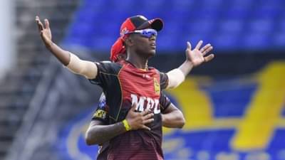 CPL 2021 : हवेमध्ये उडत पकडला झेल, प्रत्येक क्रिकेटप्रेमीने पाहावा असा VIDEO