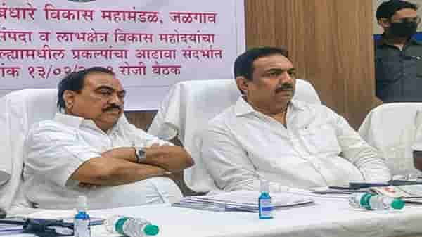 एकनाथ खडसेंच्या वाढदिवशी जयंत पाटलांचं आगळंवेगळं गिफ्ट, जळगाव जिल्ह्यातील सिंचन योजनेचा शुभारंभ