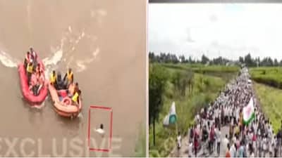 पंचगंगा नदीत स्वाभिमानीच्या कार्यकर्त्यांची उडी, काहीही झालं तरी आम्ही जलसमाधी घेऊ, रविकांत तुपकर यांची भूमिका