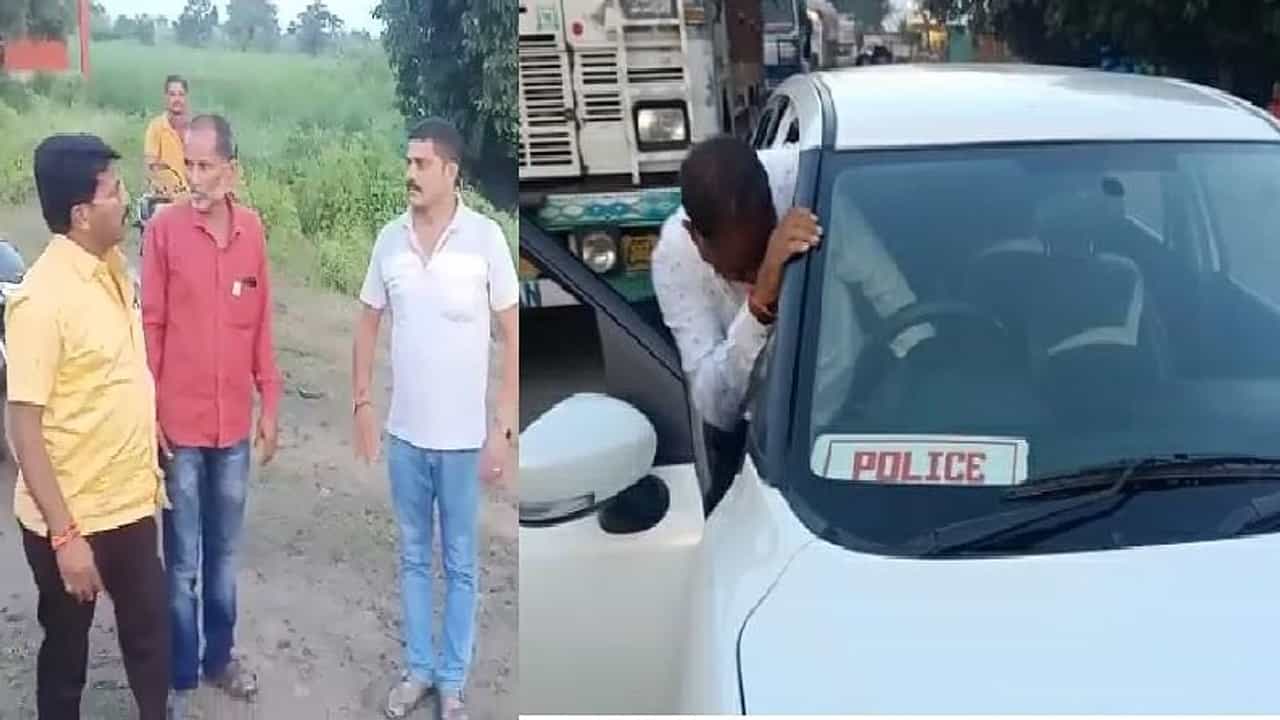 Buldhana | बुलडाण्यात मद्यधुंद पोलिसांमुळे ट्रॅफिक जॅम, आमदार गायकवाडांनी कानशीलात लगावल्याचा दावा Buldhana | बुलडाण्यात मद्यधुंद पोलिसांमुळे ट्रॅफिक जॅम, आमदार गायकवाडांनी कानशीलात लगावल्याचा दावा