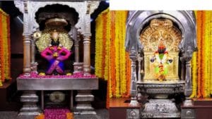 PHOTO | पाचवा श्रावणी सोमवार निमित्ताने श्री विठ्ठल रुक्मिणी मंदिर फुलांनी सजले