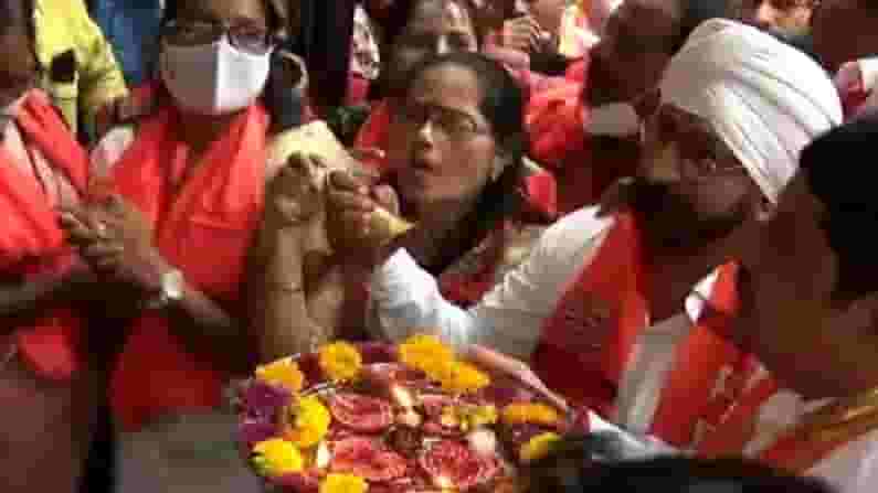 मंदिरं उघडण्याची हिंमत मनसेत नाही, त्यांचं आंदोलन भाजपचा स्पॉन्सर कार्यक्रम मंदिरं उघडण्याची हिंमत मनसेत नाही, त्यांचं आंदोलन भाजपचा स्पॉन्सर कार्यक्रम