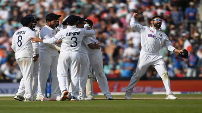 ING vs ENG : विराट सेनेनं इतिहास रचला, 50 वर्षानंतर ओव्हल सर