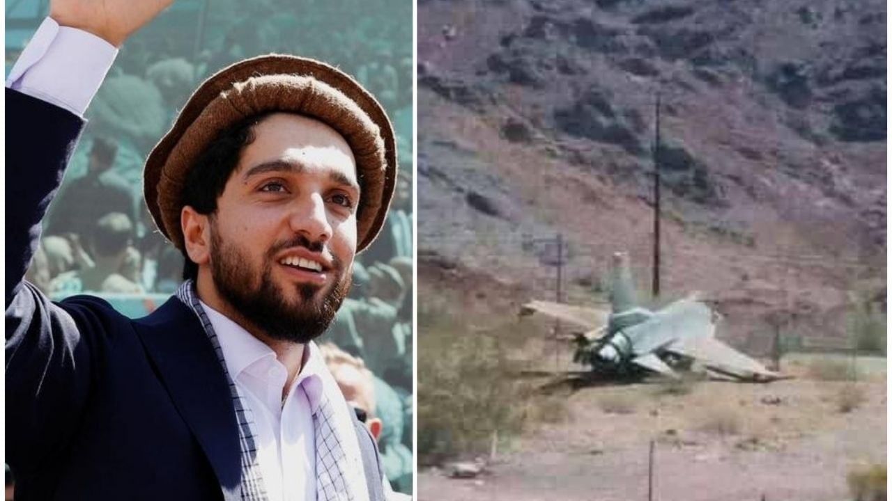 Afghanistan : NRF ने पंजशीरमध्ये पाकिस्तानचं फायटर जेट पाडलं, अहमद मसूदचा दावा