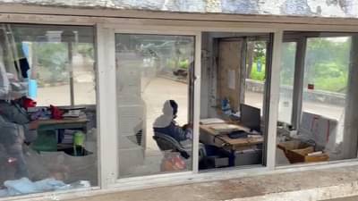 औरंगाबादेत गुंडगिरी सुरुच, गेटसमोर थांबू नका सांगितल्याचा राग, टोळक्याची तोडफोड