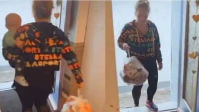 अरे बापरे! कचरा फेकायला गेलेल्या महिलेने बाळालाच डस्टबीनमध्ये फेकले, VIDEO पाहून व्हाल SHOCK