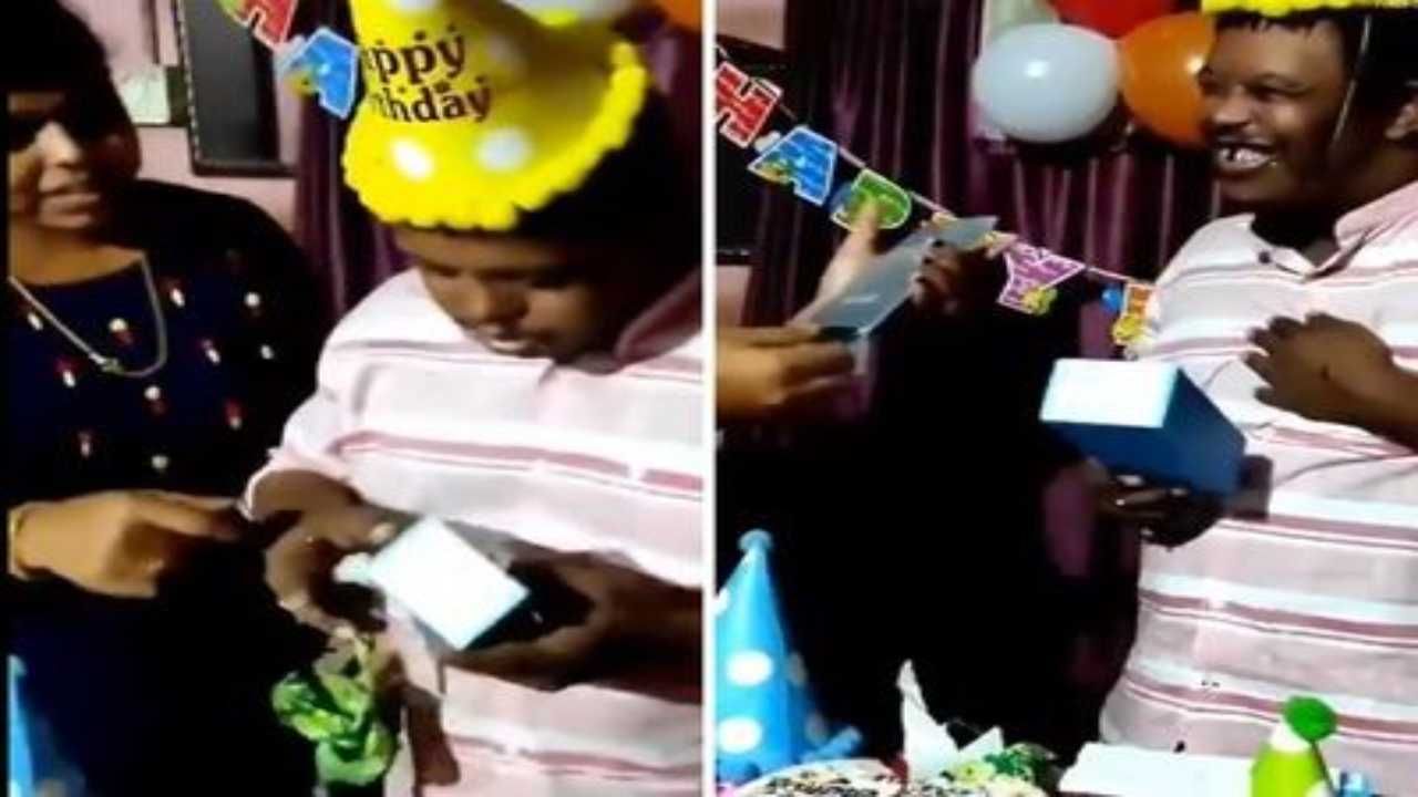Video | वाढदिवशी आईने दिलं असं गिफ्ट की मुलाच्या डोळ्यात पाणी तरळलं, नेटकरीही भावूक