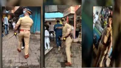 Video : PI संजय निकम यांची दादागिरी, लालबागच्या दरबारात म्हणतात, हात काय, पाय सुद्धा लावून दाखवतो!