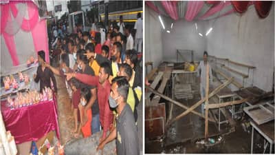 अवघी दुकाने साफ झाली... पण मूर्ती मागणारे हात संपेनात, औरंगाबादेत काल गणेशमूर्तींचा तुटवडा