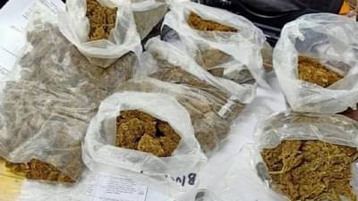 नागपूर पोलिसांची मोठी कारवाई, 1 कोटी रुपयांचा गांजा जप्त