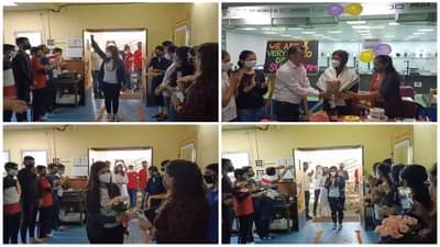 पॅरालिम्पिकमध्ये सुवर्ण पदक पटकावणाऱ्या अवनी लेखराच्या कोच सुमा शिरुर यांचे पनवेलमध्ये जल्लोषात स्वागत