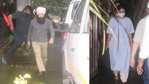 बॉलिवूड अभिनेता आमिर खान (Aamir Khan) आणि अभिनेत्री करीना कपूर खान (Kareena Kapoor-Khan) यांनी नुकतेच मुंबईत त्यांच्या 'लाल सिंह चड्ढा' या चित्रपटाच्या शूटिंगची जय्यत तयारी केली आहे. जिथे आता या जोडीचे फोटो नुकतेच काही वेळापूर्वी समोर आली आहेत.