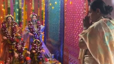 महिलांवरील अत्याचार थांबू दे, सर्वांना सुबुद्धी दे; यशोमती ठाकूरांचं महालक्ष्मीला साकडं