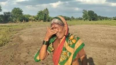 VIDEO ! हातचं खरिप गेलं, जगावं कस? नांदेडच्या राऊबाईंचा भाविनक व्हिडीओ व्हायरल