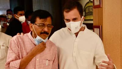 राहुल गांधींनी राऊतांना विचारलं, एका वाक्यात शिवसेना काय ते सांगा? आणि राऊतांनी थेट उत्तर दिलं