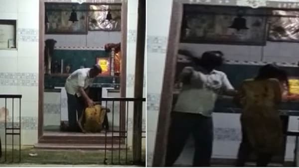 VIDEO : अंगातलं भूत बाहेर काढण्याच्या नावाखाली भोंदू बाबाकडून महिलेला मारहाण, नालासोपाऱ्यात अंधश्रद्धेचा धक्कादायक प्रकार उघड