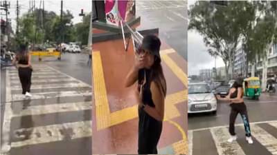 VIDEO | गजबजलेल्या चौकात मॉडेलचा डान्स, नेटिझन्सनी फटकारलं, गुन्हा दाखल