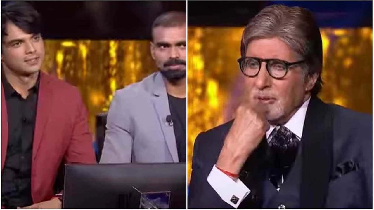 KBC 13 | ‘केबीसी 13’च्या मंचावर ‘गोल्डन बॉय’ नीरज चोप्रा बनला पोलीस, अमिताभ बच्चन यांचा प्रसिद्ध डायलॉग ऐकवला हरयाणवी भाषेत! KBC 13 | ‘केबीसी 13’च्या मंचावर ‘गोल्डन बॉय’ नीरज चोप्रा बनला पोलीस, अमिताभ बच्चन यांचा प्रसिद्ध डायलॉग ऐकवला हरयाणवी भाषेत!