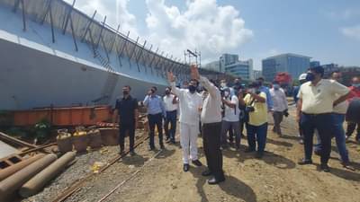 वांद्रे-कुर्ला संकुल - JVLR पूल दुर्घटनेची चौकशी करा; एकनाथ शिंदेंचे एमएमआरडीए आयुक्तांना आदेश