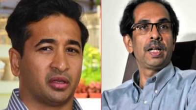 मातोश्री समोरच पूल कोसळला, अपयश लपवण्यासाठी मुख्यमंत्र्यांचं ते विधान; नितेश राणेंची टीका