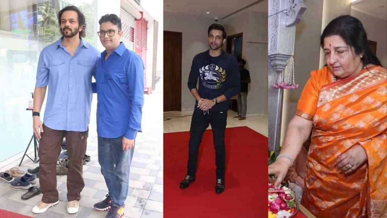 यावेळीही देशभरात गणेश चतुर्थीचा उत्साह पाहायला मिळतो आहे. बॉलिवूडचे सर्व सेलिब्रिटीसुद्धा त्यांच्या घरी आणि कार्यालयात बाप्पाची पूजा करून त्यांना प्रसन्न करण्यात मग्न आहेत. दरवर्षी प्रमाणे या वर्षी देखील दिव्या खोसला कुमार आणि भूषण कुमार यांनी त्यांच्या टी-सीरिज कार्यालयात गणेश पूजेचं आयोजन केलं. काल अनेक कलाकार टी-सीरिजच्या कार्यालयात पोहोचले आणि त्यांनी बाप्पाचं दर्शन घेतलं.