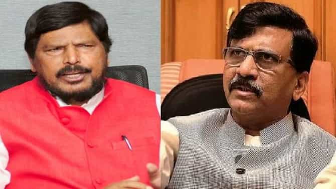 उलट सुलट आरोपांपेक्षा राज्याच्या विकासाकडे लक्ष द्या, रामदास आठवलेंचा राऊतांना सल्ला