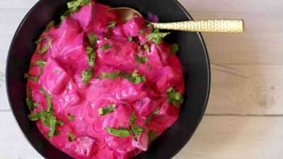 Beetroot Raita Recipe : घरच्या-घरी तयार करा बीटचा रायता, पाहा खास रेसिपी!