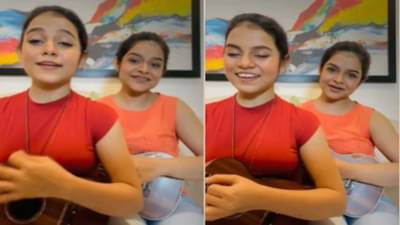 Video: नंदी सिस्टरने वेगळ्या अंदाजात गायलं मणिके मगे हिते गाणं, लोक म्हणाले, या गाण्याची जादूच वेगळी आहे!